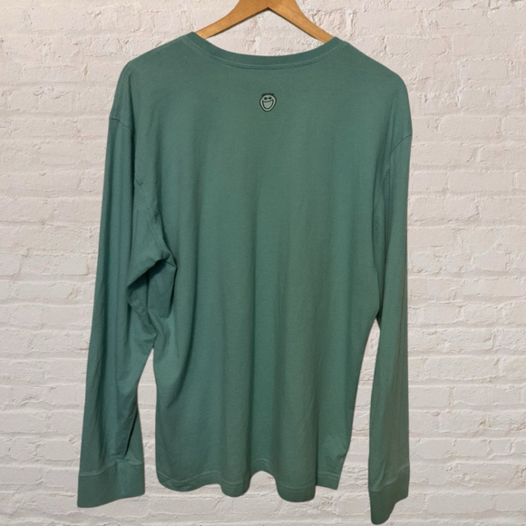 Life Is Good “When The Mowing Gets Tough” Long Sleeve Tee – Men’s Large - Picture 2 of 11